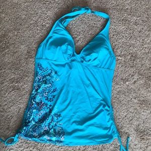 Lolë halter swim top